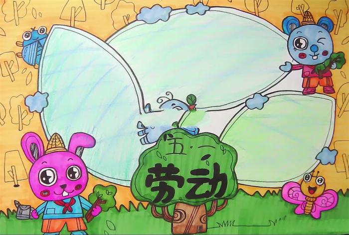 五一劳动节手抄报图片大全，精美的劳动节手抄报素材(11张)
