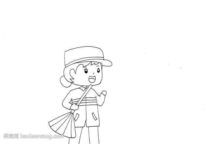 以劳动为主题的手抄报