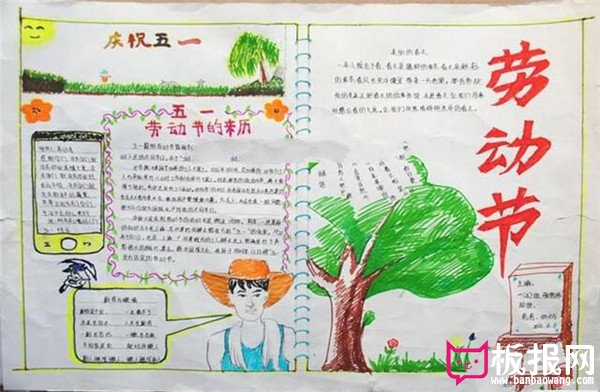 劳动节手抄报，劳动节的来历