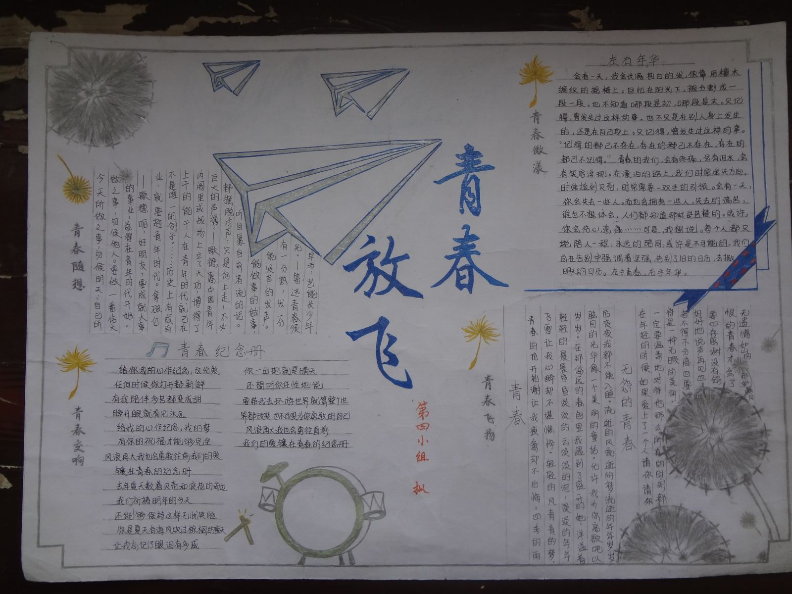 青年手抄报