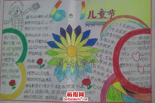 儿童节手抄报：期待的节日——六一
