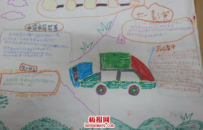 儿童节手抄报：六一，我们做主
