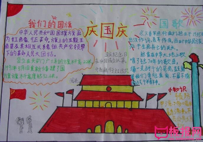 十一国庆节手抄报图片大全，庆国庆小知识