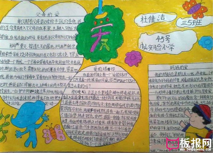 关于母亲节的手抄报母亲节礼物