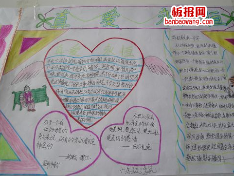 六年级关于母亲节的手抄报