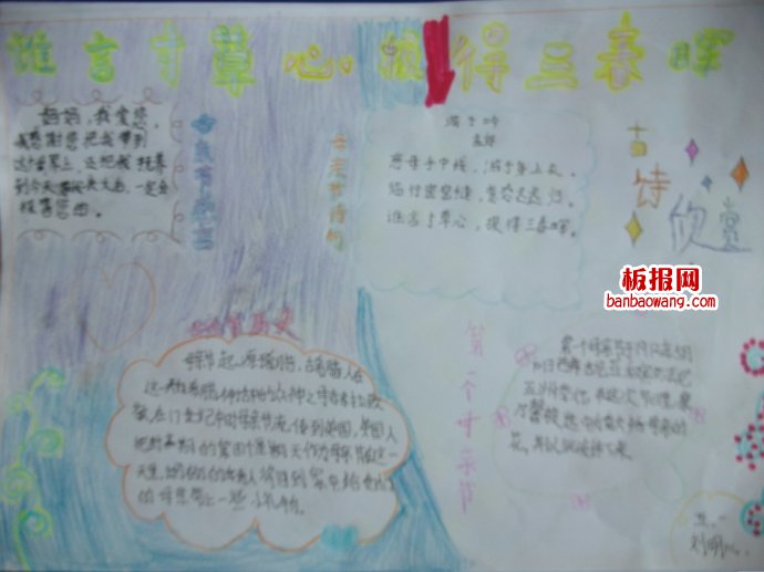 妈妈，您辛苦了！手抄报