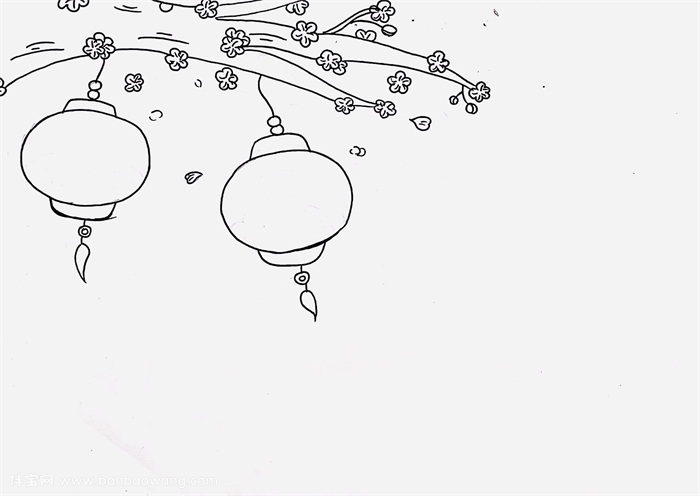 元旦手抄报模板，简单漂亮元旦节手抄报