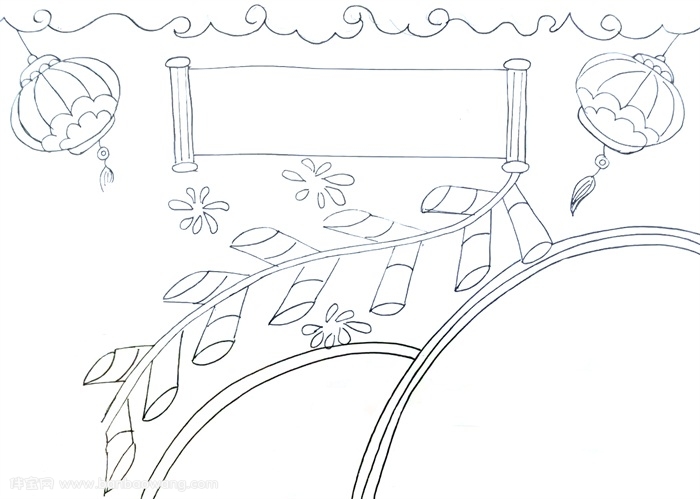 元旦快乐手抄报简单，元旦节最简单的手抄报