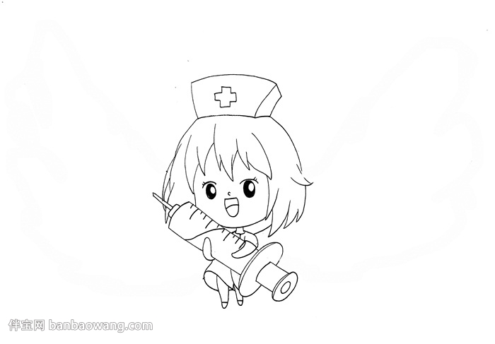 护士节手抄报