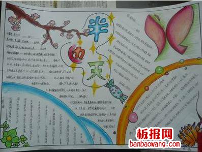 半边天三八妇女节手抄报