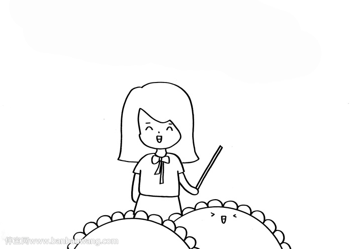 致敬最美教师手抄报