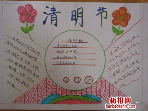 最新清明手抄报