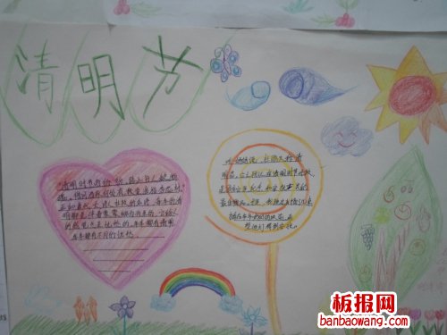 烈士们的恩情手抄报