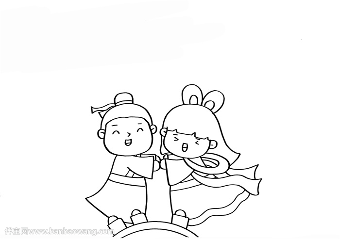乞巧节手抄报