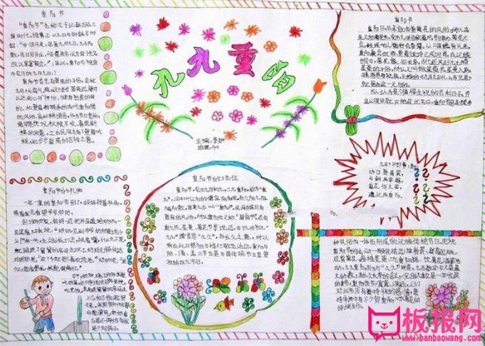关于重阳节的手抄报，重阳节习俗大全