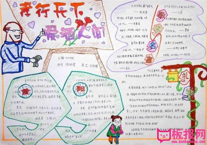 关于重阳节的手抄报，重阳节习俗大全