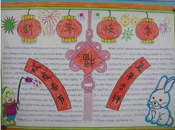 新年快乐、欢度春节