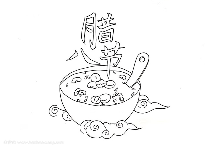 腊八节手抄报一等奖，腊八节为主题的手抄报