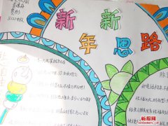 新年新思路手抄报