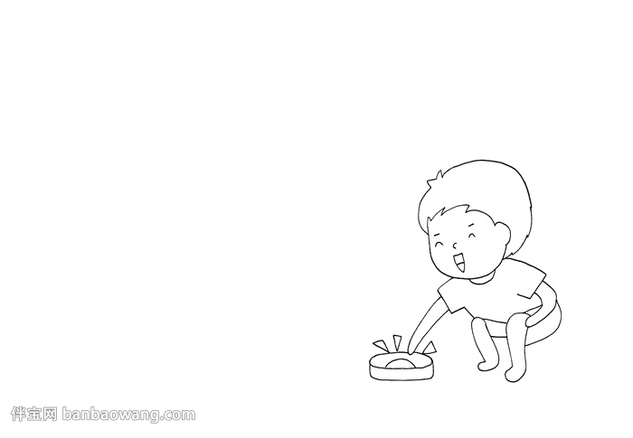 景观地灯安全手抄报