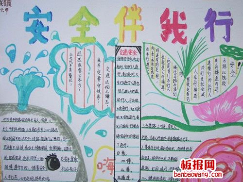 遭遇火灾如何正确脱险安全教育手抄报