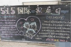 世界家庭日手抄报资料