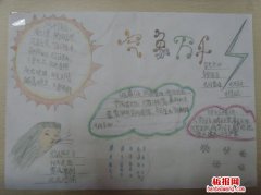 气象万千手抄报