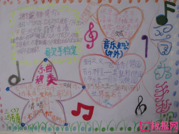 关于音乐的手抄报，音乐的魅力