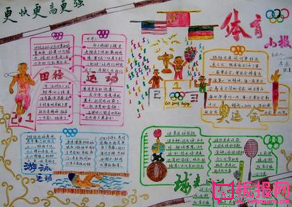 体育小报，热爱运动