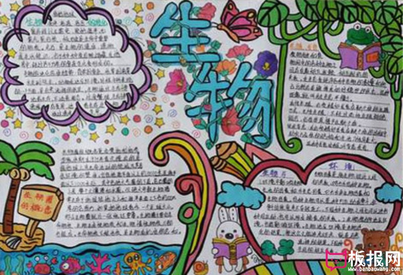 生物科学手抄报