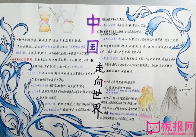 历史手抄报图片，铭记历史开创未来