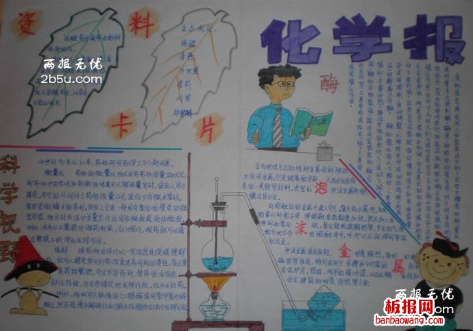 化学手抄报 化学手抄报,泡沫金属