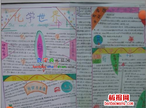 化学世界手抄报