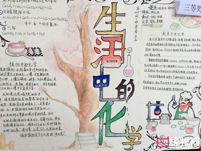 化学手抄报，生活中的化学