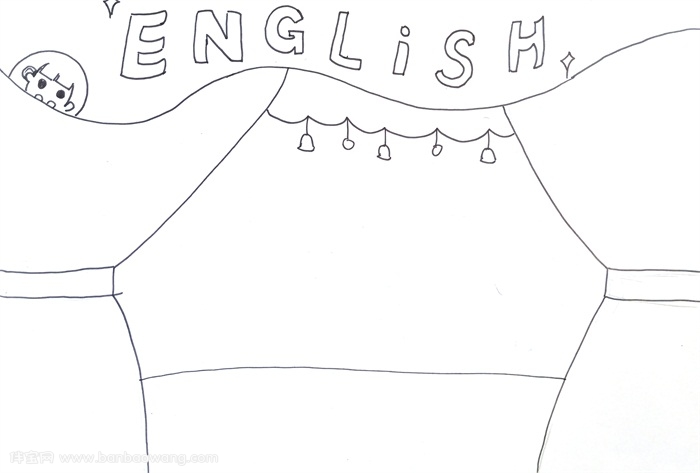英语手抄报简单又好画，最简单的英语手抄报