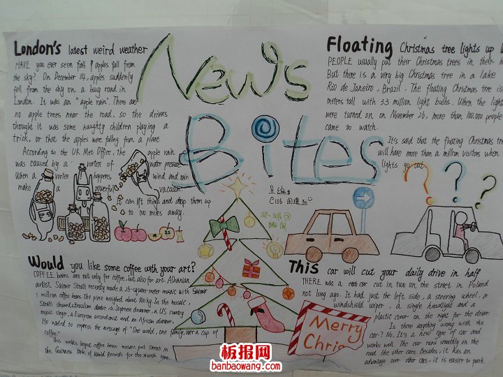 缤纷英语手抄报英语手抄报