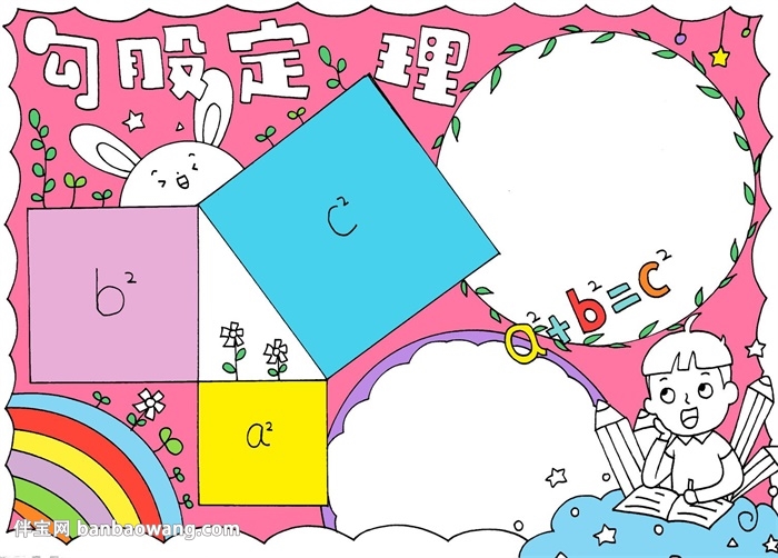勾股定理手抄报