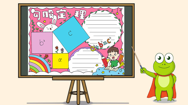 数学手抄报简单又漂亮，数学手抄报模板大全