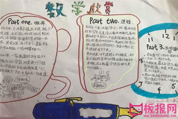 数学手抄报图片，数学欣赏
