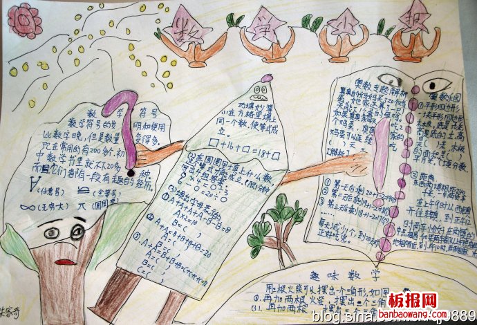 数学小报——数学乐园手抄报
