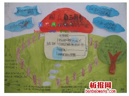 几何数学手抄报