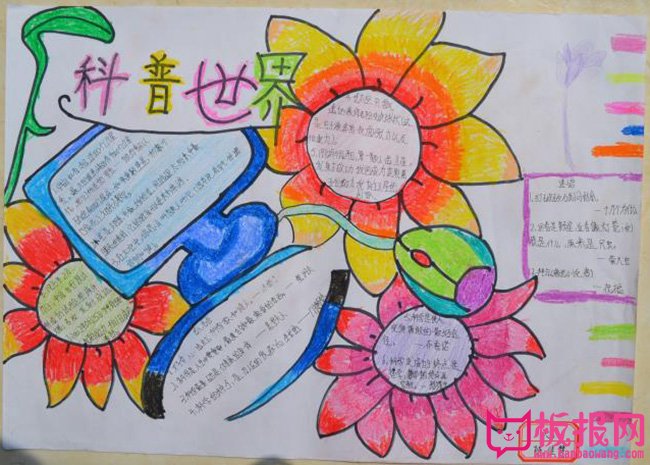 小学生科学手抄报图片