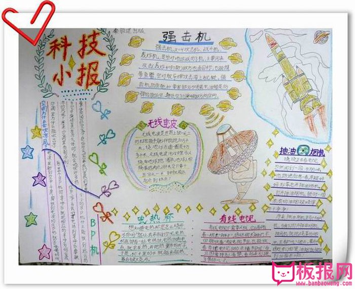 我爱科学手抄报，科技小报