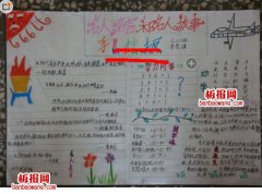 小学生名人故事手抄报