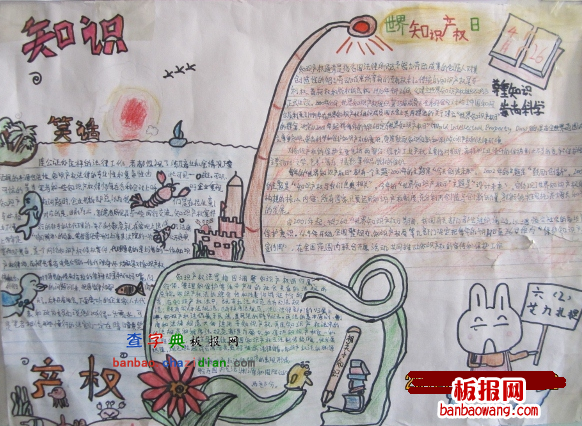 知识产权手抄报