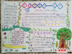 美丽的家乡手抄报