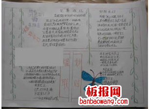 楹联文化手抄报