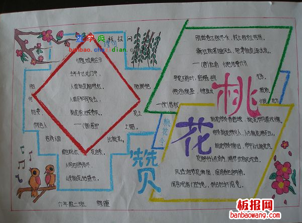 美丽乡村手抄报