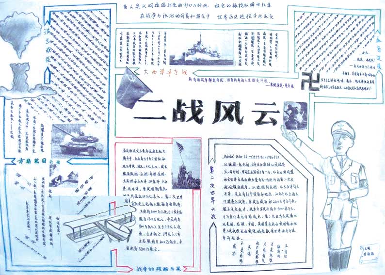 近代史手抄报