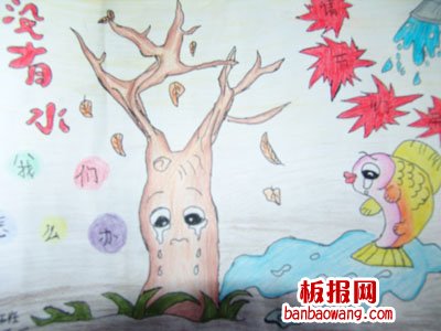世界水日手抄报